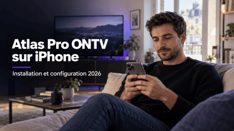 Atlas Pro ONTV sur iPhone : installation et configuration 2026