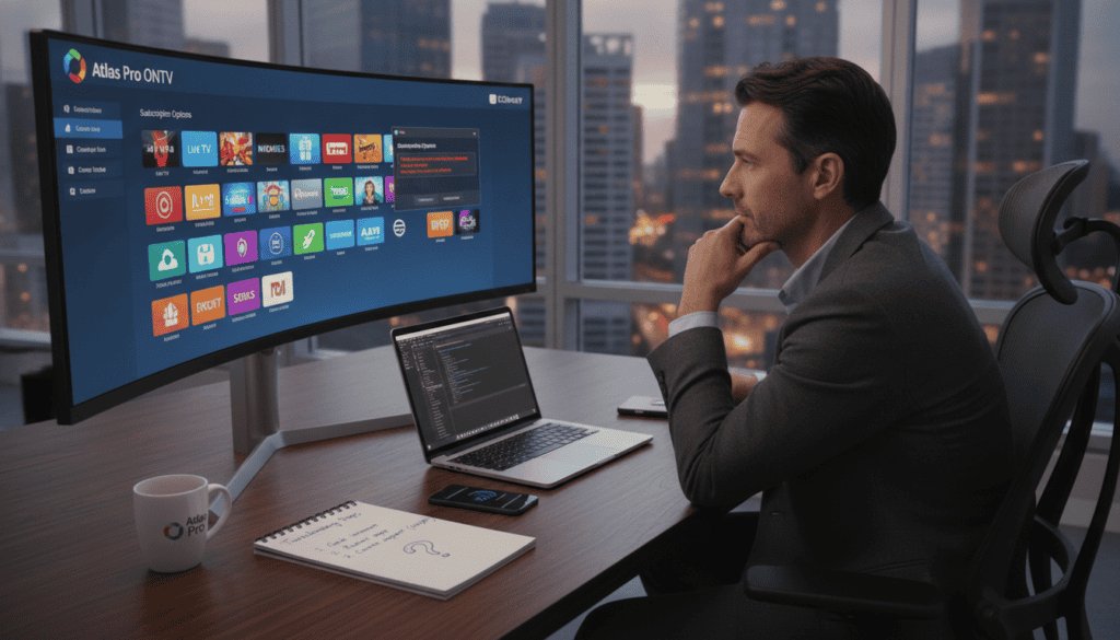 Atlas Pro ONTV - erreur serveur ? (Causes et solutions 2026)