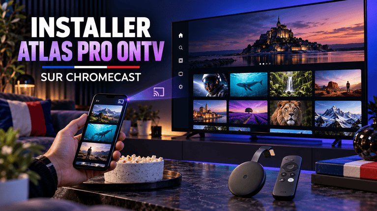 Comment installer Atlas Pro ONTV sur Chromecast ?