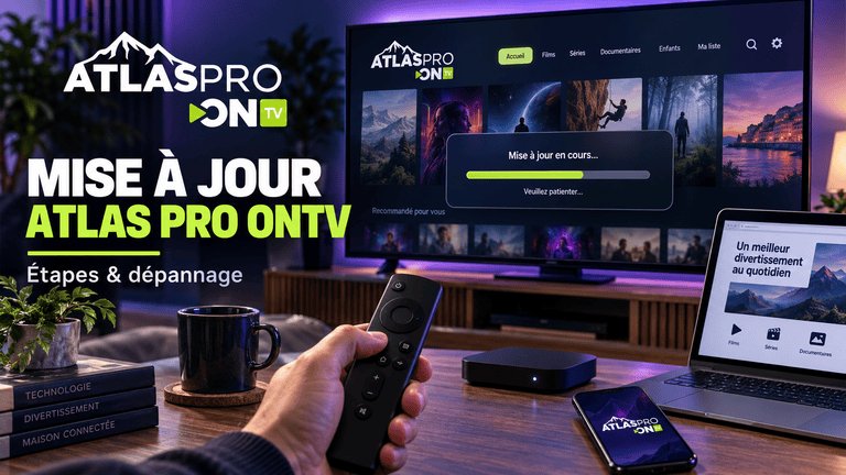 Mise à jour Atlas Pro ONTV : étapes et dépannage
