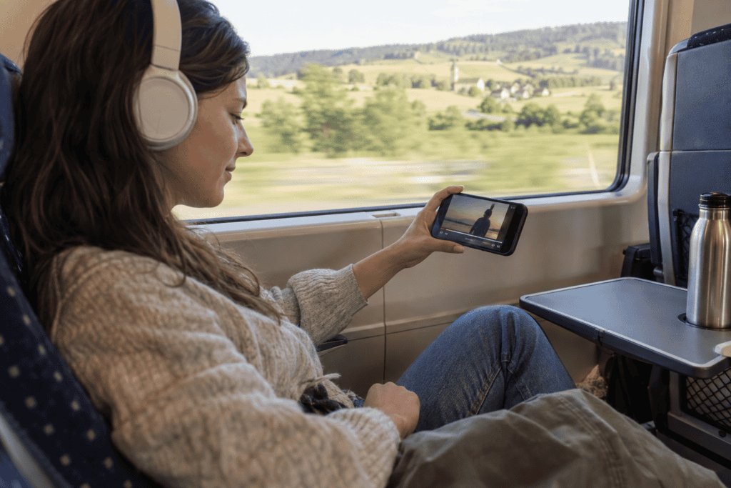 Streaming sur iPhone pendant un voyage